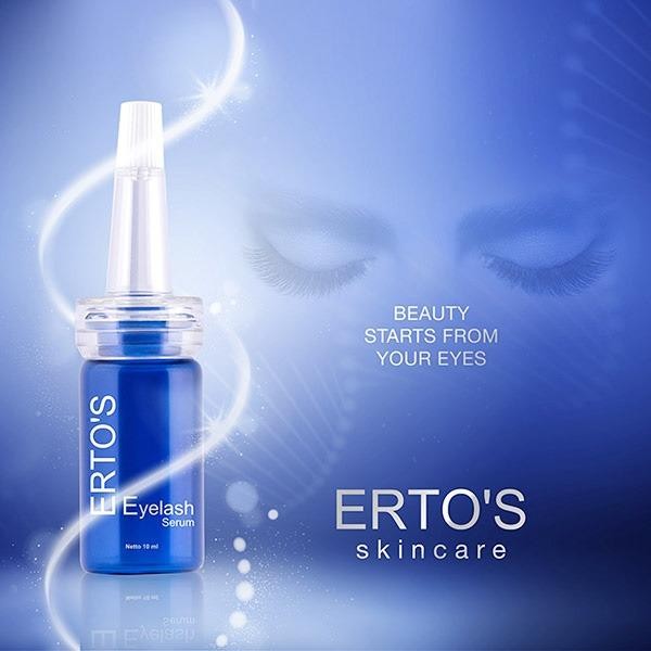 Ertos Eyelash Serum Pelentik Bulu Mata - Skincare Original BPOM