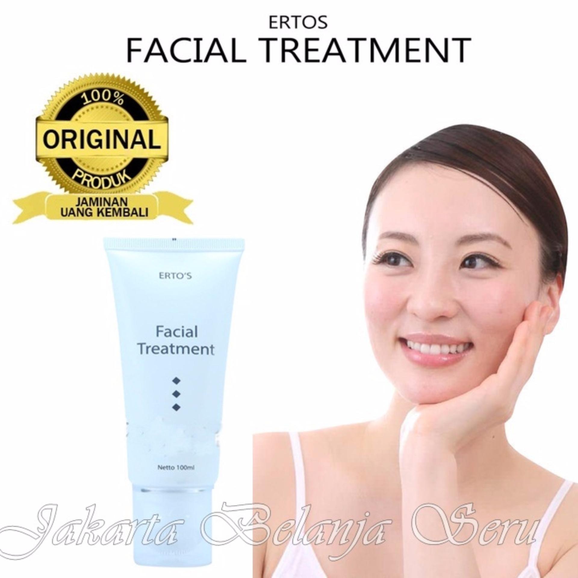 Ertos Facial Treatment 100% Asli - 100ml  - Jaminan uang kembali