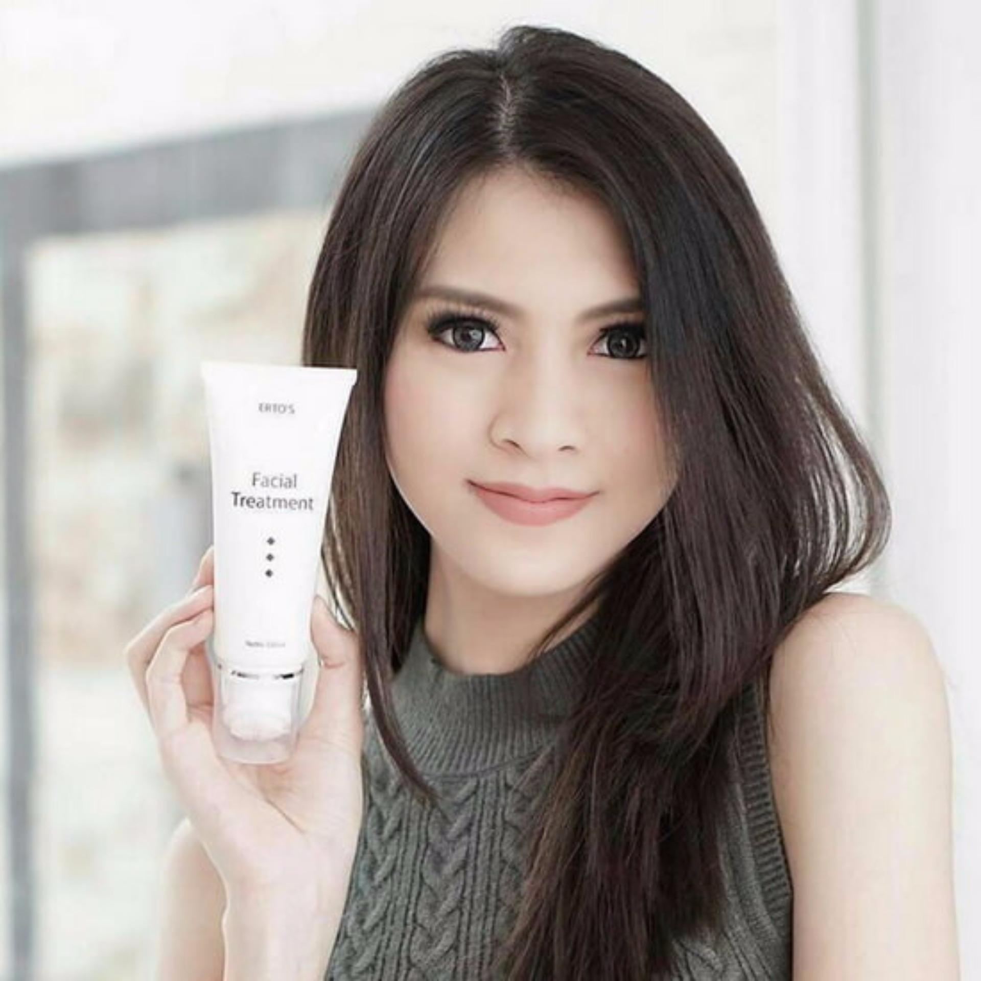 Ertos Facial Treatment Brightening Foam Sabun Cuci Wajah Original 