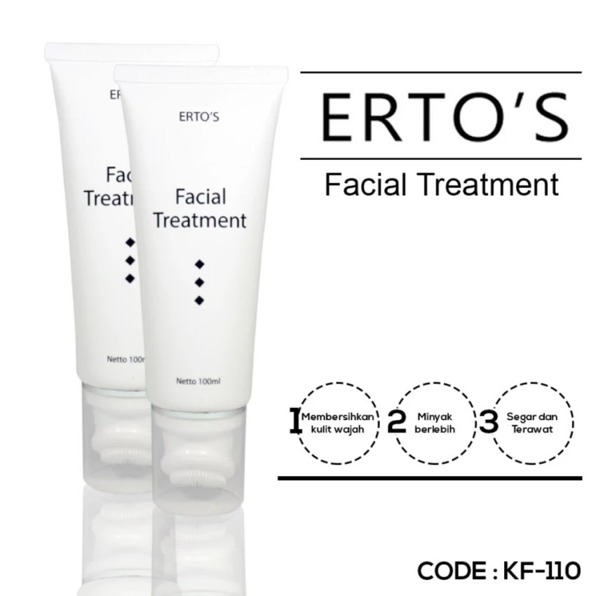 ERTOS Facial Treatment - Krim Facial Wajah dan Muka - ERTO'S Skincare