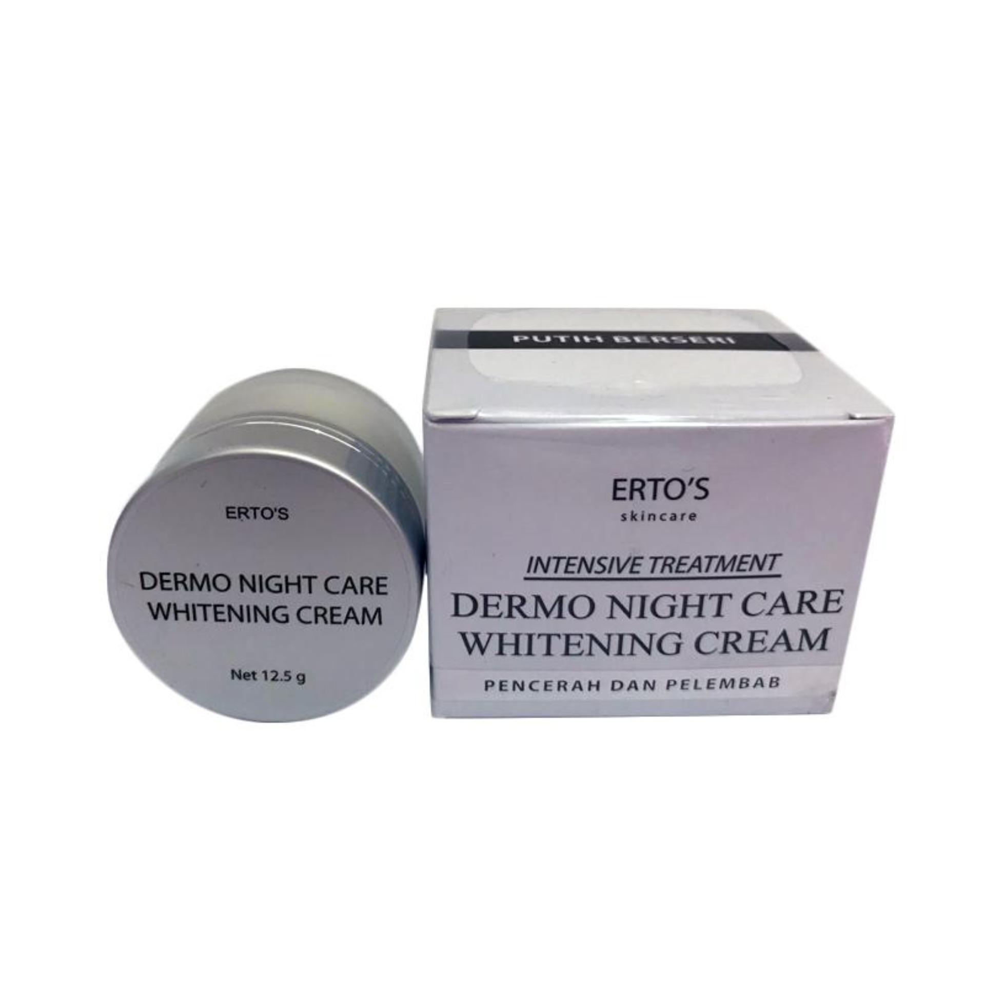 Ertos Night Cream - Dermo Night Care Pencerah Wajah BPOM