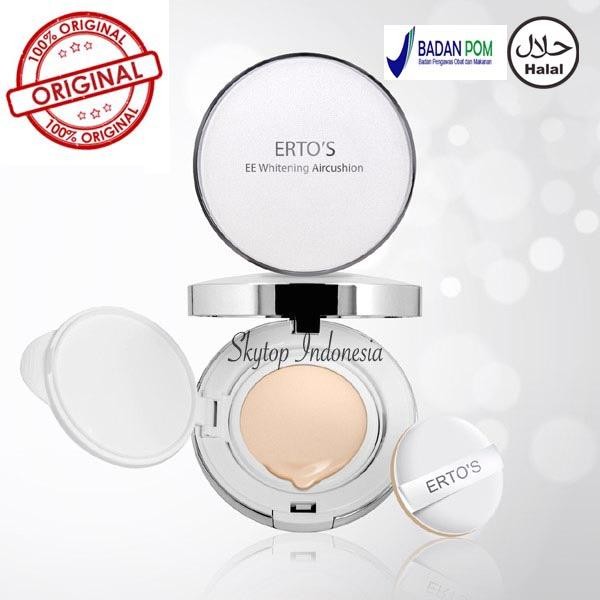 Ertos Original Ertos Foundation Bedak Ertos EE Whitening Air Cushion - 15gr