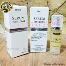 Ertos Serum Kinclong Wajah Cerah Glowing Whitening Serum BPOM Muka Kulit Bersih Erto's Serum - 15ml