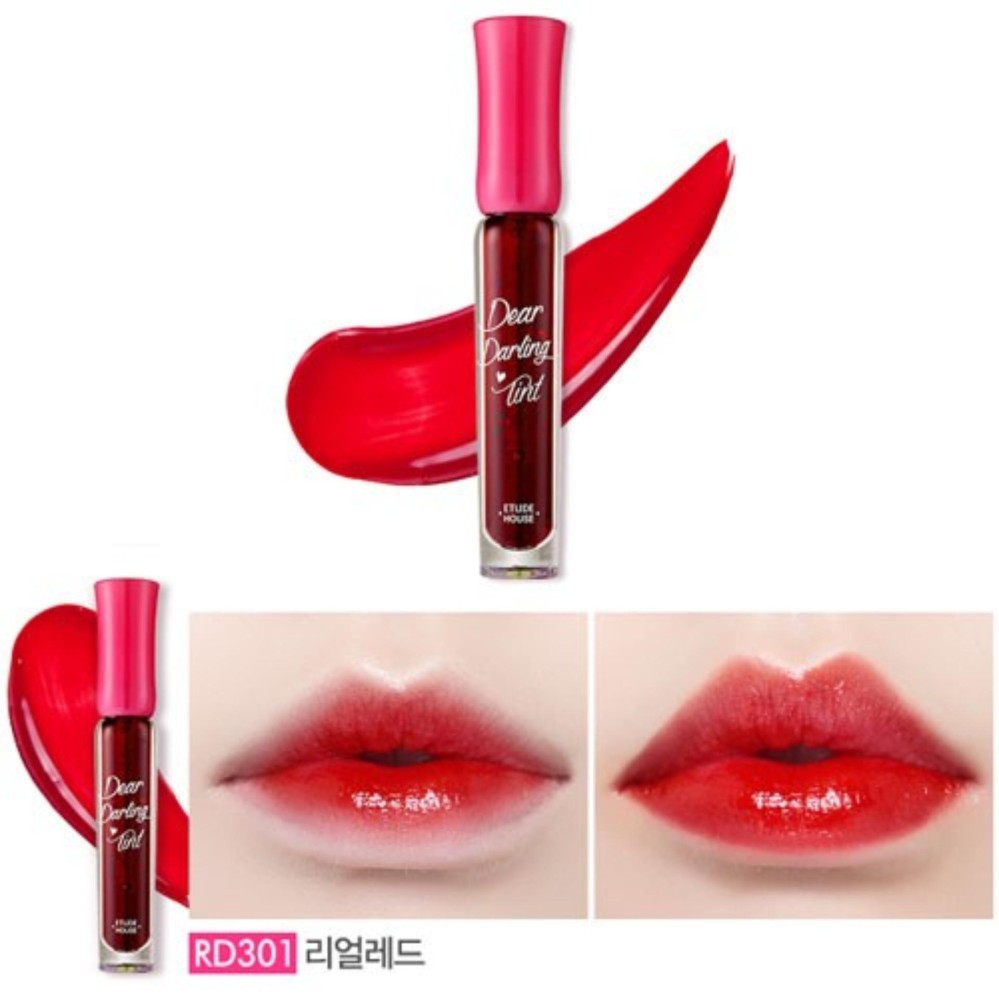 Etude Dear Darling Water Gel Tint RD301 Real Red Etude Dear Darling Water Gel Tint RD301 Real Red