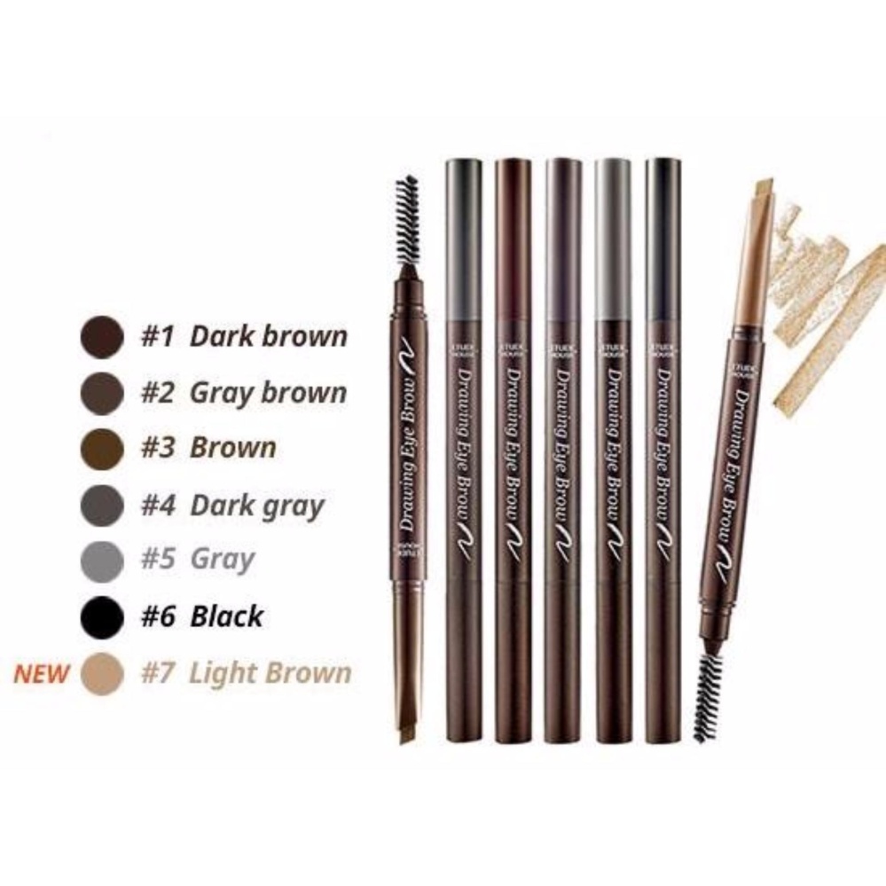 Etude House Drawing Eye Brow Pencil - No.02 Gray Brown