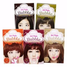Etude House Hot Style Bubble Hair Coloring Cat Rambut Pewarna Rambut - #GR07 Khaki Brown