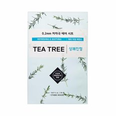Etude House Theraphy Air Face Mask Fresh + Skin Dearing Tea Tree @20ml - 1 Pcs