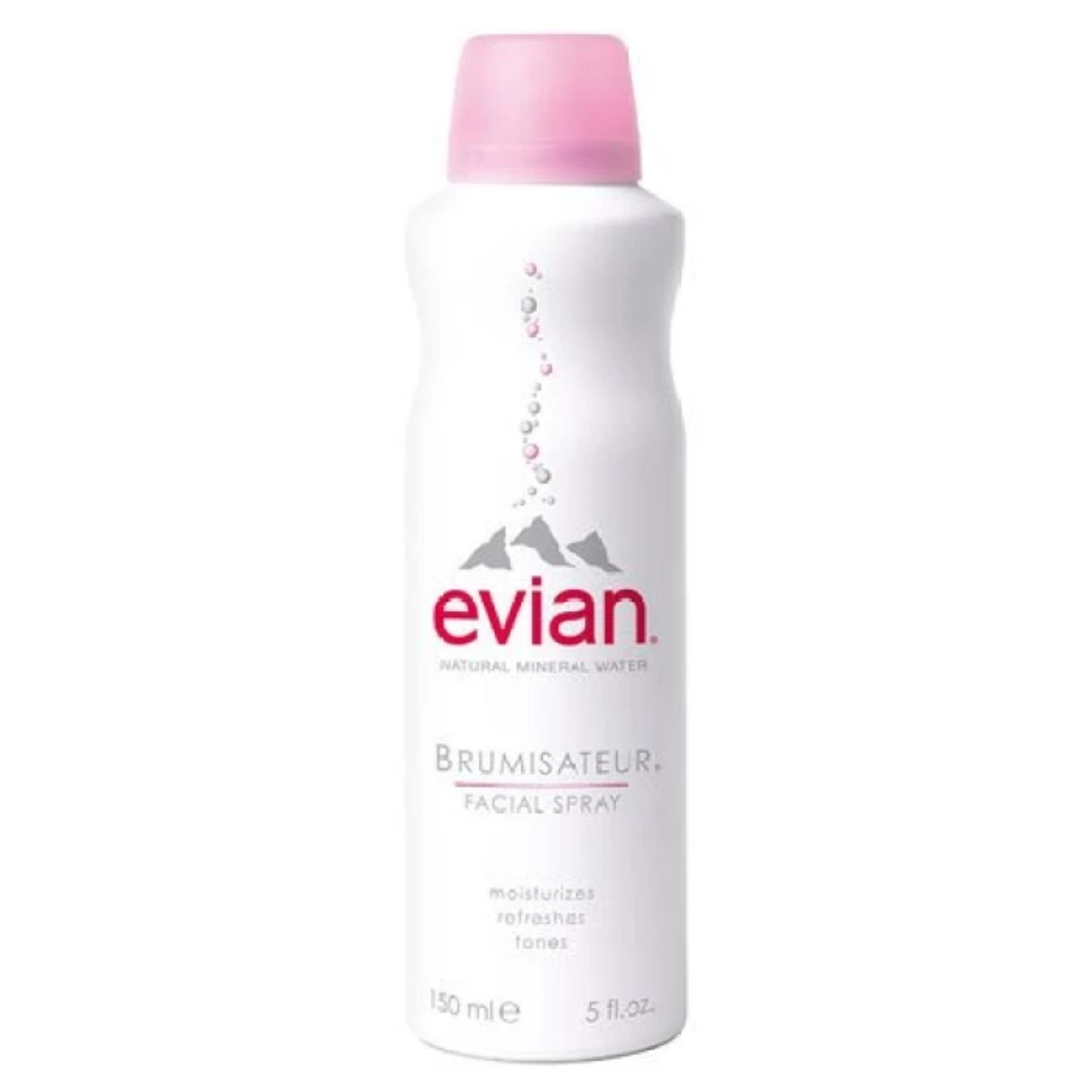 Evian Facial Spray 150 Ml - Pelembab Kulit, Kelembaban Kulit Wajah, Penyegar Kulit