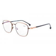 Eyekepper Vintage Spring Engsel Komputer Pembaca Kacamata Anti UV Cahaya Biru & Pelindung Berbahaya Komputer Kacamata Membaca Perunggu + 0.5-Internasional
