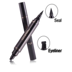 Eyeliner Pen Cepat Kering Eye Liner Waterproof dengan Stamp Beauty Makeup Pensil-Internasional