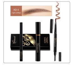 Mata Makeup Berkasnya Berukuran 0 dan Telah Diterjemahkan Ke Dalam Bahasa Eyeliner Cair Pena maskara Tahan Terhadap Udara Alis Pensil Alat Kosmetik Make Up Mata Pena Set-Intl
