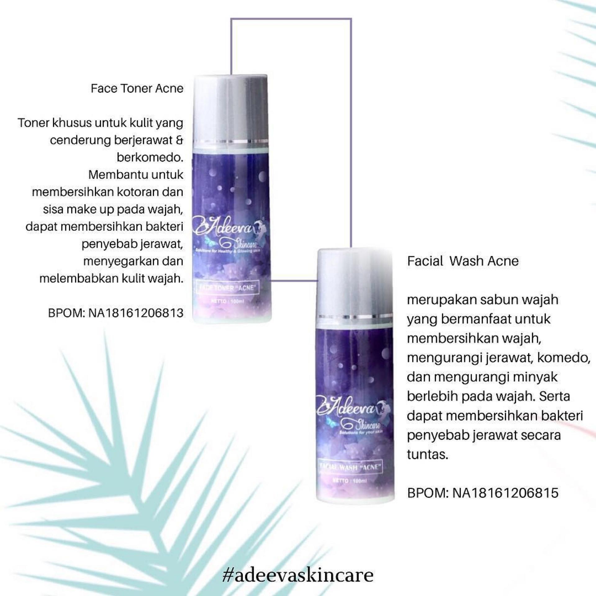 FACE TONER ACNE BY ADEEVA SKINCARE
