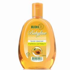 FACIAL CLEANSER RDL BABYFACE PAPAYA EXTRACT 150ML - DISTRIBUTOR AMOSYS (ORIGINAL)