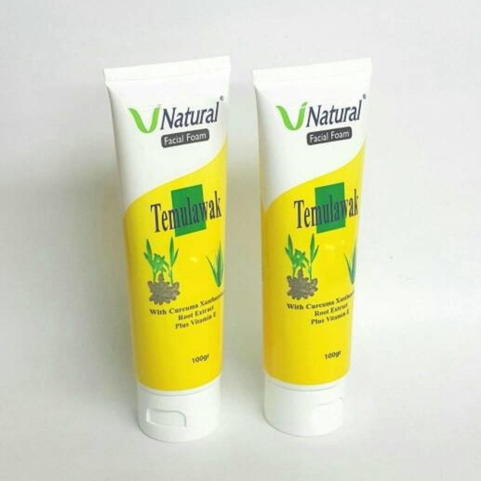 Facial Foam Temulawak V Natural