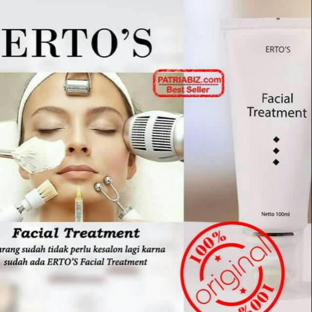 FACIAL TREATMENT ERTO's  PERAWATAN WAJAH ERTO's  AGEN ERTOS ORI TGR