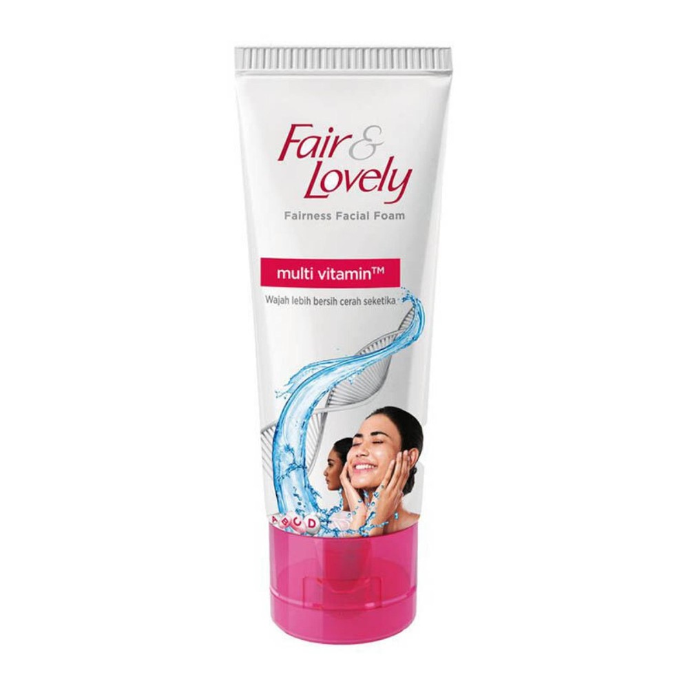 Fair & Lovely Wajah Cerah Facial Foam Multi Vitamin 100g 