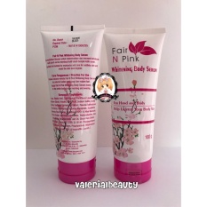 Fair n Pink Whitening Body Serum 160ML / Original 100% / BPOM Asli