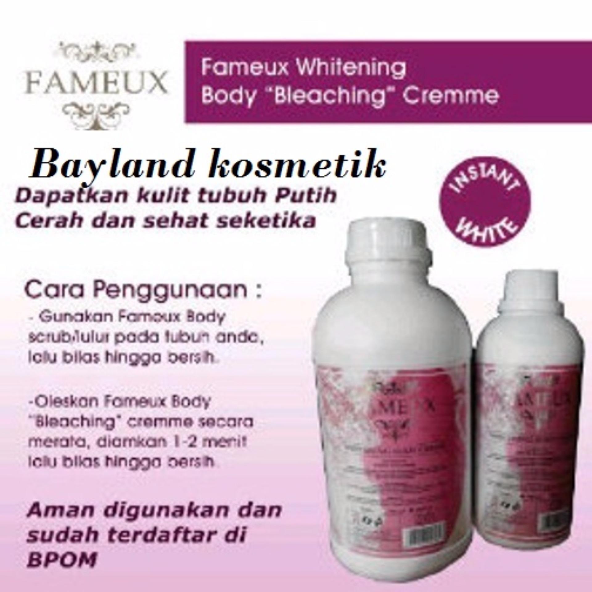 Gold – Tempat Belanja line Berbagai Produk Terbaru Fameux Bleaching Pemutih Ori BPOM 500ml