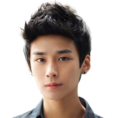 Fashion Cool Men's Tampan Laki-laki Hitam Pendek Wig untuk Masquerade Partai Cosplay Kostum Harian-Intl