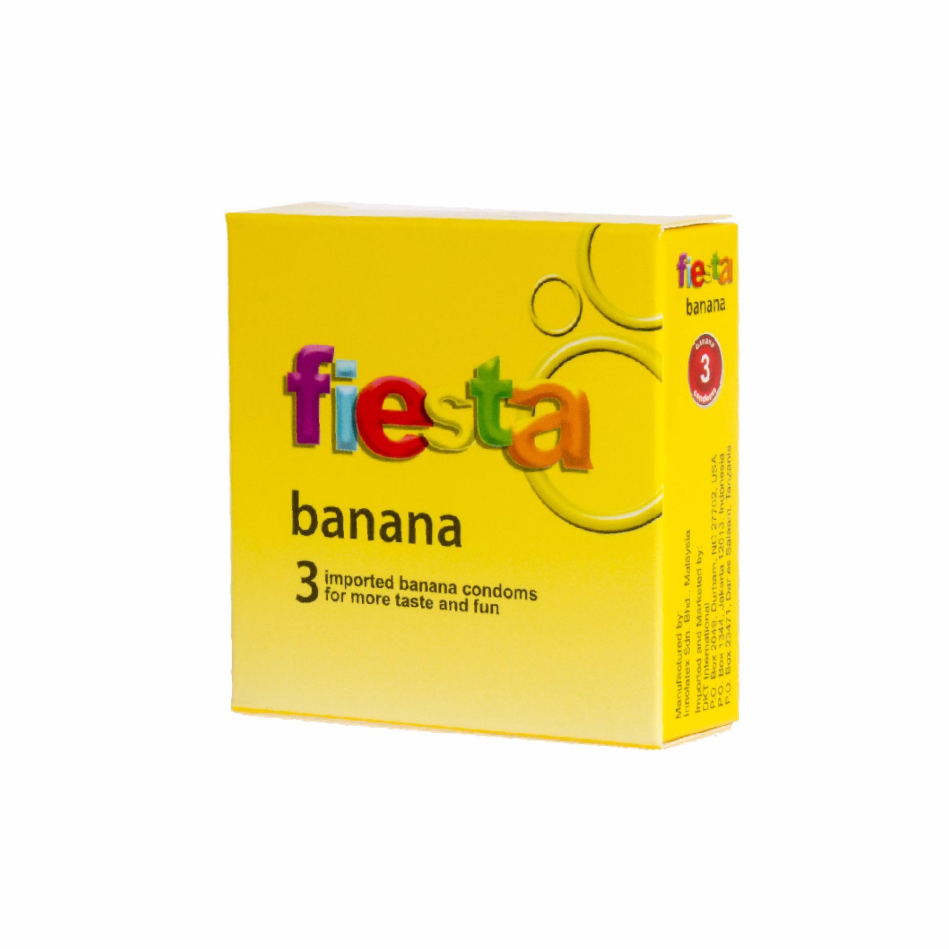 Fiesta Kondom Banana Isi 3