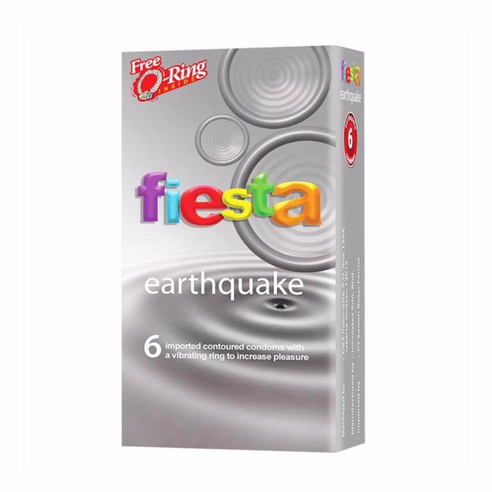 Fiesta Kondom Earthquake + GRATIS Ring Getar
