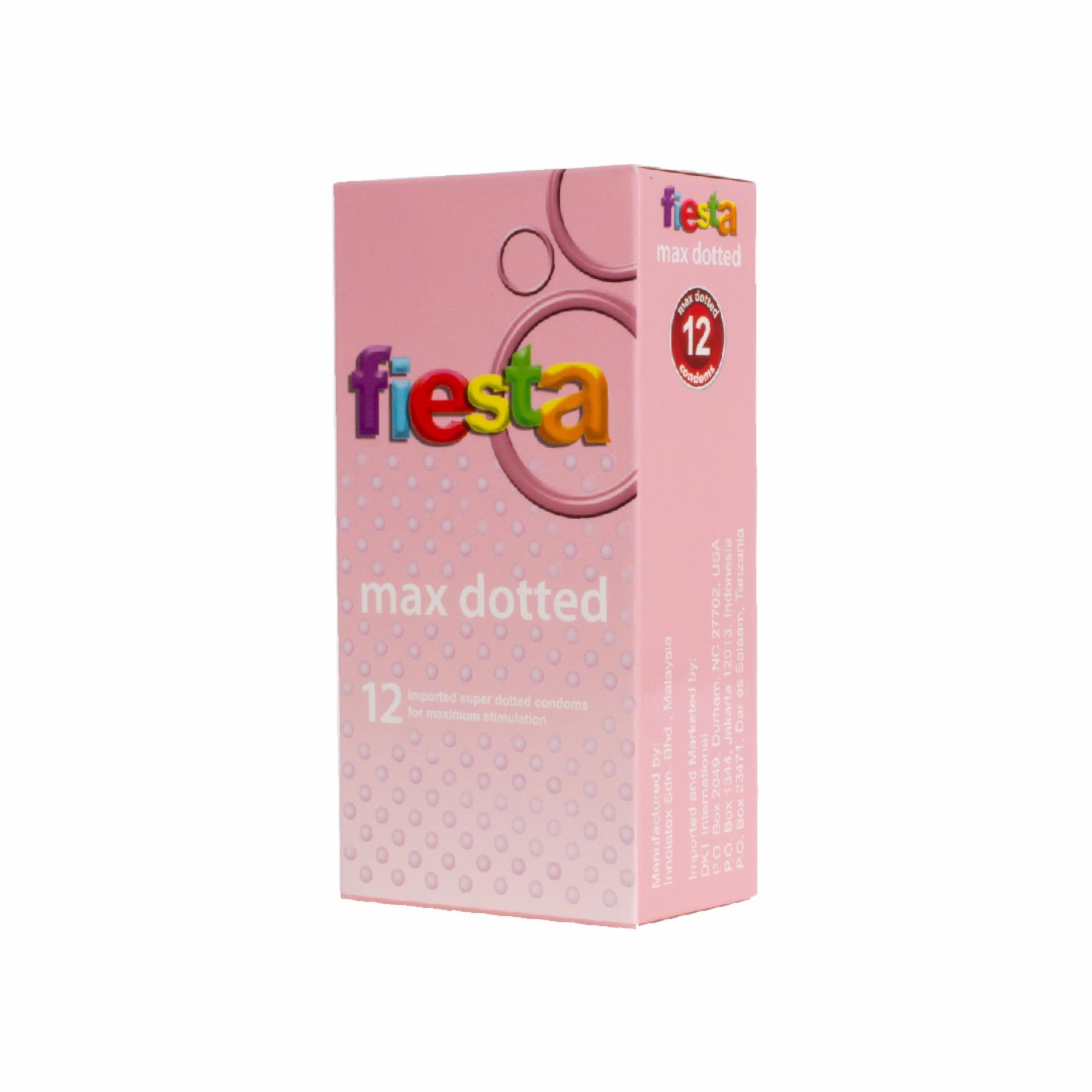 Fiesta Kondom Max Dotted Isi 12