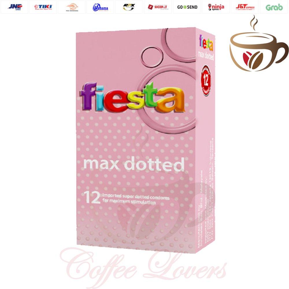 FIESTA MAX DOTTED ISI 12 - KONDOM FIESTA