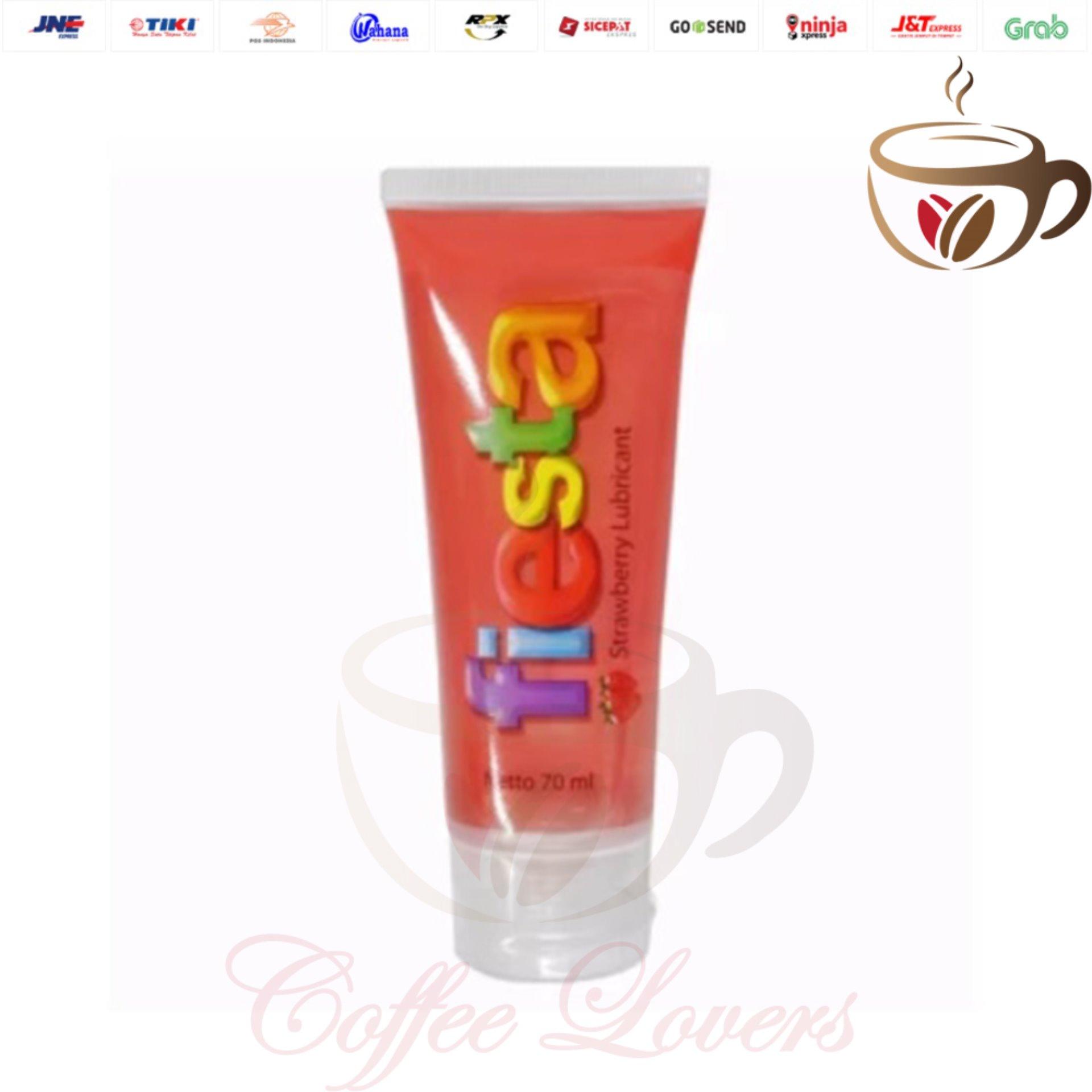 FIESTA STRAWBERRY LUBRICANT GEL 70 ML - PELUMAS FIESTA 
