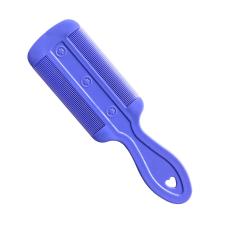 FIO ONLINE-New Style Sisir Pembersih kutu sisir serit dengan Gagang Violet