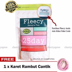 Fleecy Bangle Tea Original Hologram Teh Kesehatan Pelangsing Menurukan Berat Badan Terlihat Hasil Dalam 2 Minggu - Isi 25