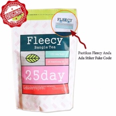 Fleecy Original Bangle Tea Teh Kesehatan Menurunkan Berat Badan Alami Pelangsing Bakar Lemak Kurus dalam 2 Minggu