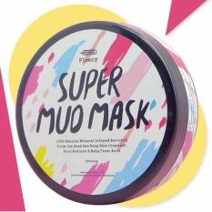 FLEECY Super Mud Mask 100 gram Masker Lumpur Laut Mati