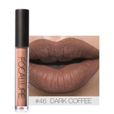 Focallure 12 Warna Cairan Matte Tahan Air Lipstik Yang Tahan Lama Pelembap Lip Gloss Makeup #46-Intl