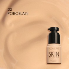 【Beli satu gratis satu!!】FOCALLURE Basis Krim Wajah Whitening Melembabkan Concealer Kamuflase Liquid Foundation Makeup #2-Intl
