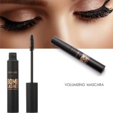 FOCALLURE Maskara Volume Curling Warna Hitam Tahan Air Mempanjang Bulu Mata