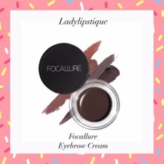 Focallure Eyebrow Cream Eye brow Dipbrow Pomade with Brush - NO.2 (CHOCOLATE)