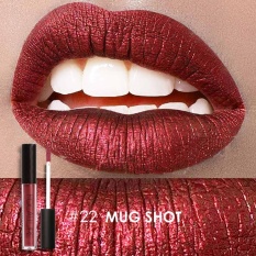 FOCALLURE Logam Lipgloss Lip Gloss Tahan Lama Tahan Terhadap Udara Lipstik Kosmetik #7