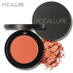 FOCALLURE Repair Capacity Powder Block Blush Exquisite Rosy Gloss Fine Outline - intl