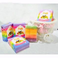 Fruity Rainbow Soap 10 in 1 Whitening Soap Fruitamin Sabun Pemutih Badan