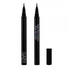 GABY Cosmetics Super Black Liner Stay All Day (Black) - Japan Eyeliner Black
