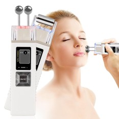Galvanic Microcurrent ION Skin Lifting Massager Iontophoresis Anti-aging Wrinkle Removal SPA Face Cleansing Machine - intl