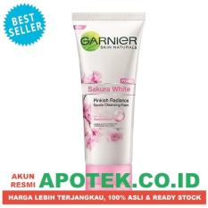 Garnier Sakura White Foam 50 ml - Sabun Muka Pembersih Wajah