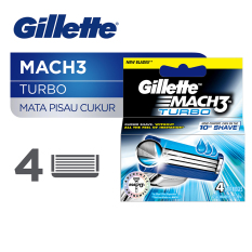 Gillette Cartridge Mach 3 Turbo - Isi 4