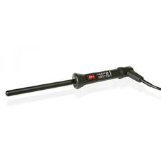 Ginalli Milano Pro Hitam Seri Clipless Teflon Dilapisi 13 Mm Curling Iron Wand-Teknologi Pemanas Keramik 1/2