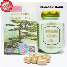 Ginseng Kianpi Pil WISDOM Obat Herbal Penambah Berat Badan Obat Herbal Penggemuk Badan Kemasan Baru Isi 60 Pil