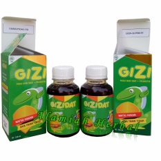 GIZIDAT Madu Anak Ektrak Ikan sidat plusProbiotik 130ml - Paket 2Pcs