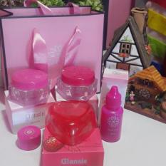 Glansie Paket Acne Cream Pemutih Wajah Dr.Fajar Original 100%