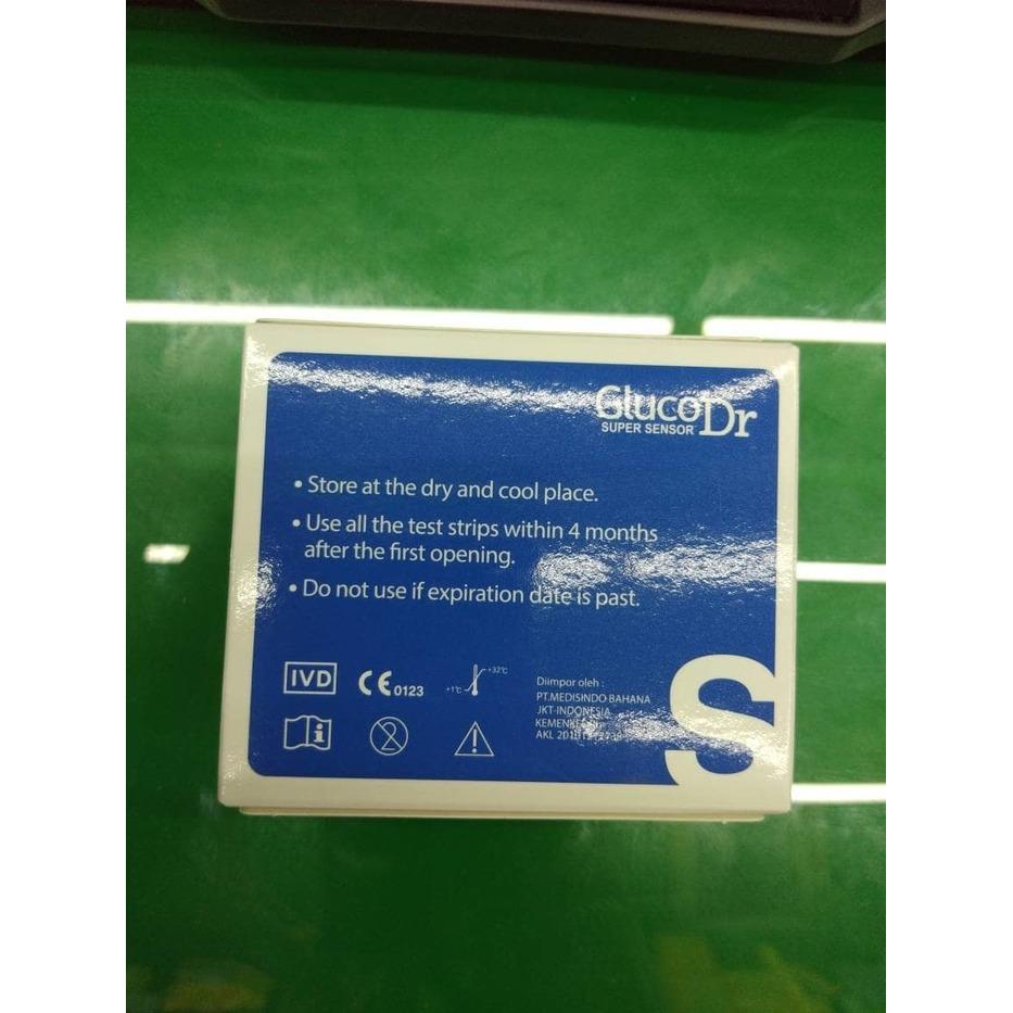 Gluco Dr Super Sensor Isi 50 Strips - Super Sensor