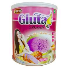 Gluta Drink Susu Nutrisi Pelangsing Rasa Taro Nutrisi Vitamin Kulit / Gluta Drink Taro - 250gr