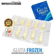 Gluta Frozen Strip / 10 Caps (Whitening dengan Nano Licaps Japan)